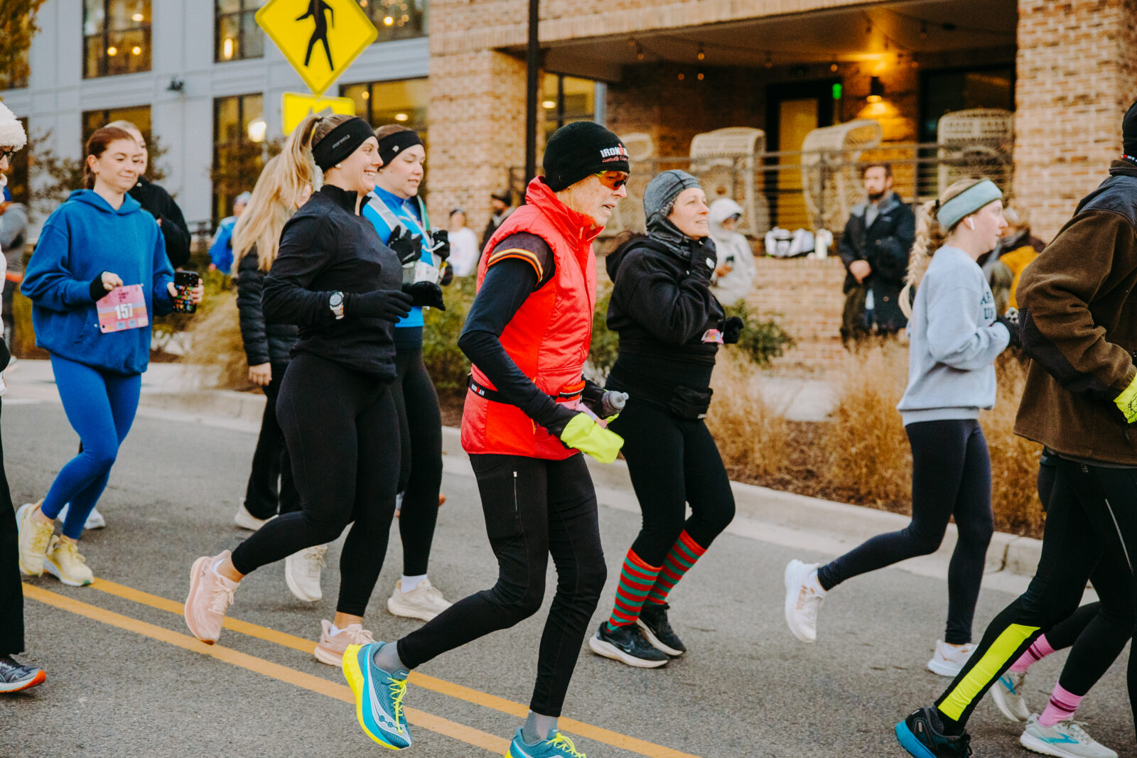 Runners on Course